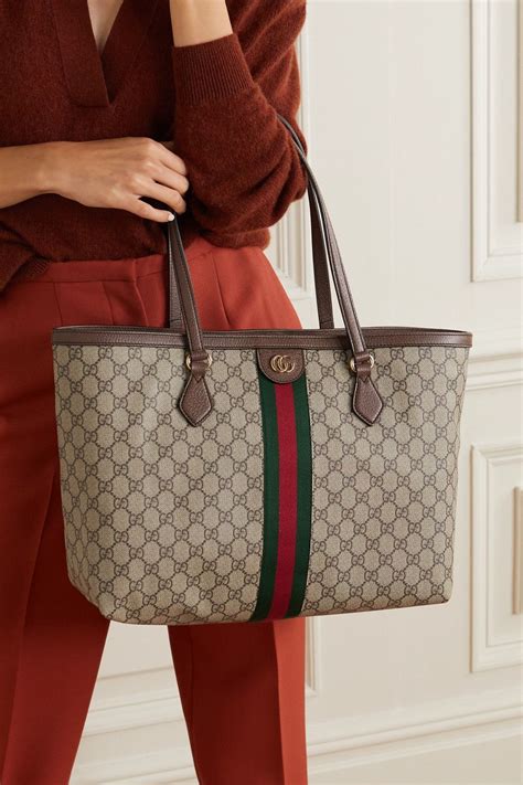 borsa gucci tote|Gucci ophidia tote.